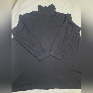 KingSize 100% Cotton Long Sleeve Turtleneck Sweater- Men's Big & Tall Size 5XLT